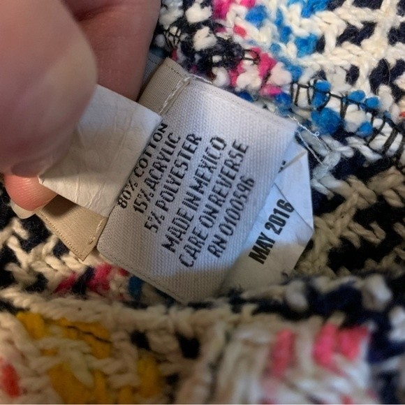 Earth Ragz Colorful Hooded Baja Sweater or Hoodie Size Small - Picture 8 of 8